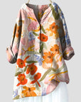 Elegante Bluse mit Blumenmuster – Feminine Passform für besondere Anlässe 1