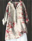 Elegante Bluse mit Blumenmuster – Feminine Passform für besondere Anlässe 2
