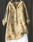 Elegante Bluse mit Blumenmuster – Feminine Passform für besondere Anlässe 4