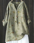 Elegante Bluse mit Blumenmuster – Feminine Passform für besondere Anlässe 8