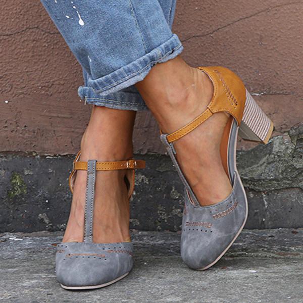 Elegante Damen Schuhe mit Bequemem Absatz 4