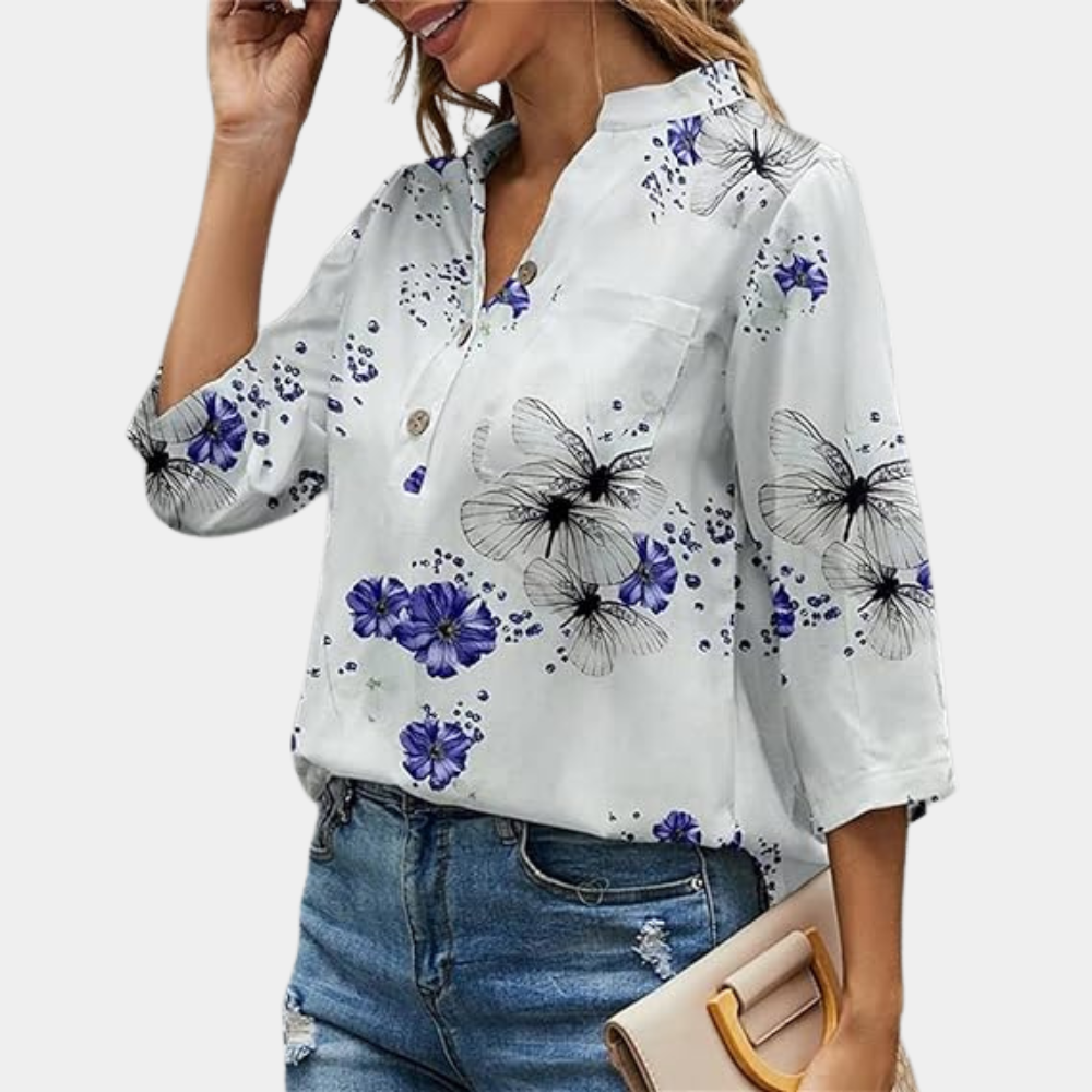 Elegante Damenbluse für stilvolle Sommerabende 2