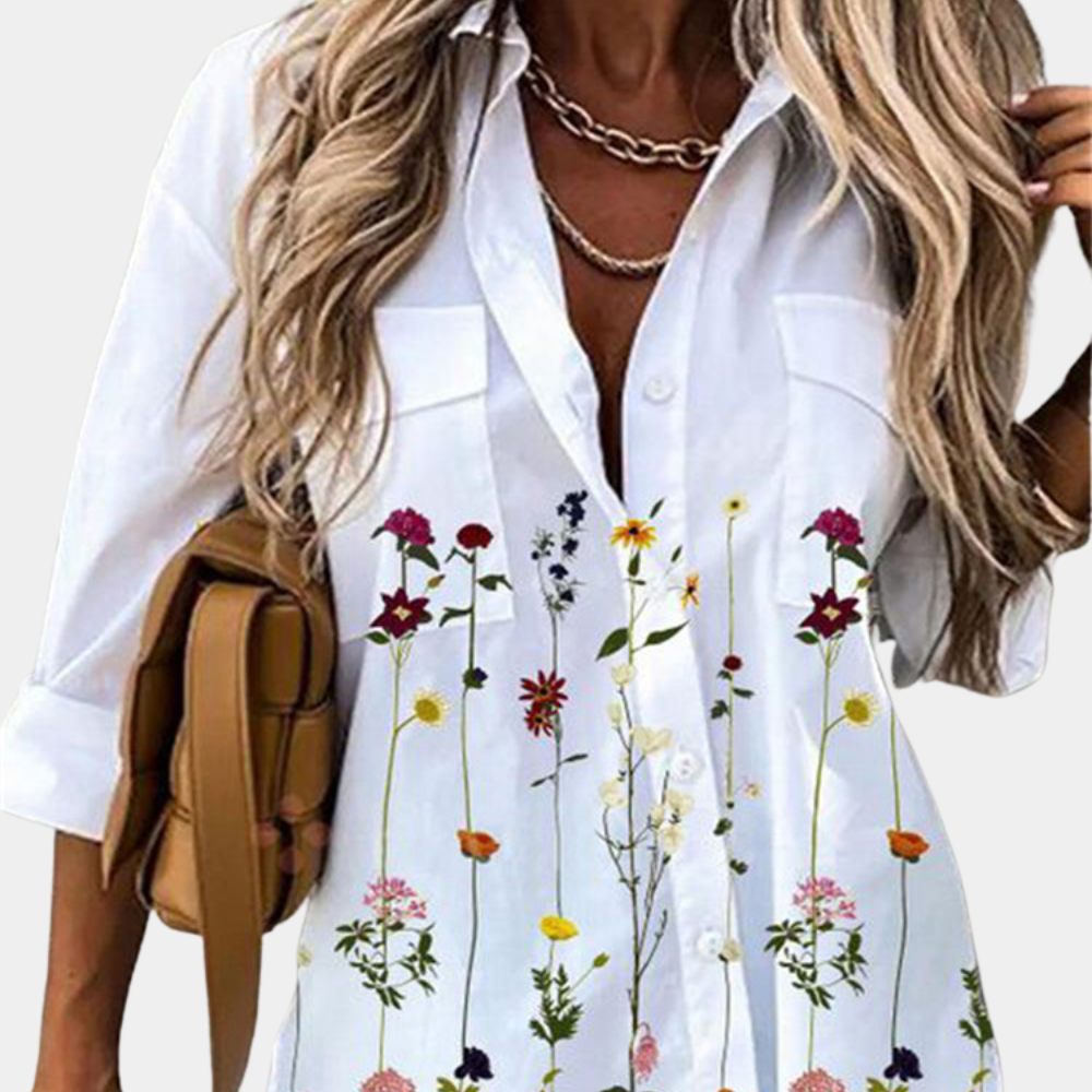 Elegante Damenbluse für stilvolle Sommerabende 4