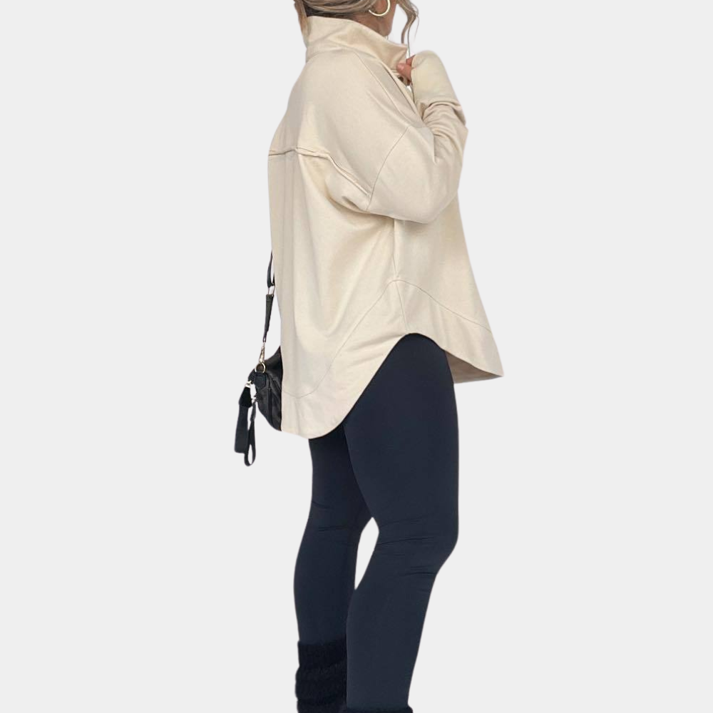 Elegante Damenbluse mit V-Hals für Festlichkeiten 5