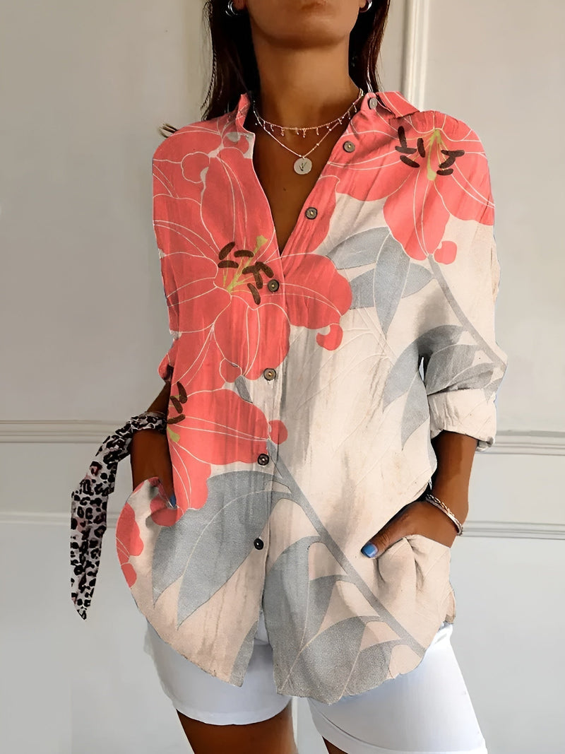 Elegante Damenbluse mit femininer Silhouette 6