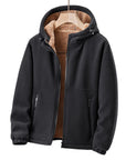 Elegante Fleecejacke mit Kapuze für kalte Tage 6