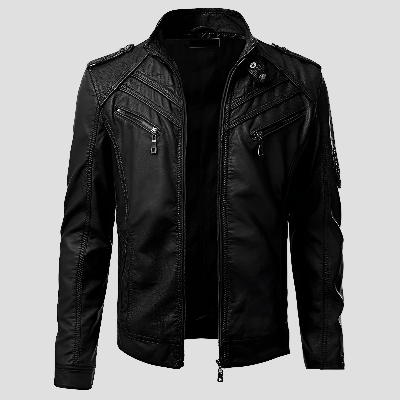 Elegante Herren Lederjacke für modernen Stil 0