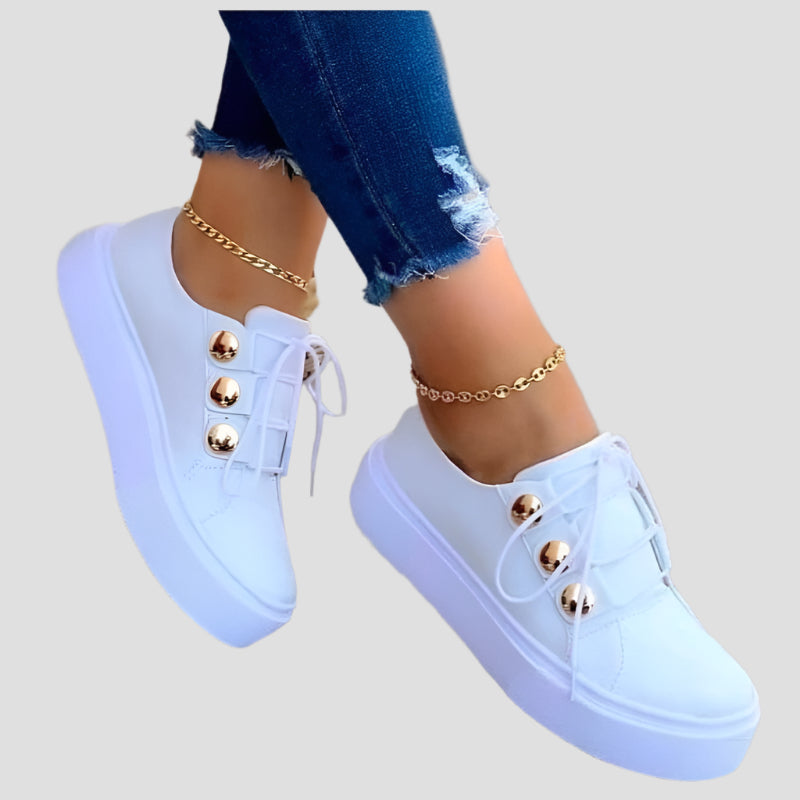 Elegante Leder Sneaker für stilvolle Auftritte 0