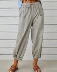 Elegante Leinenhose für Damen – Atmungsaktive Sommerhose mit Praktischen Taschen 2