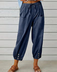 Elegante Leinenhose für Damen – Atmungsaktive Sommerhose mit Praktischen Taschen 5