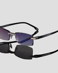 Elegante Lesebrille mit Blaulichtfilter für stilsicheres Sehen 0