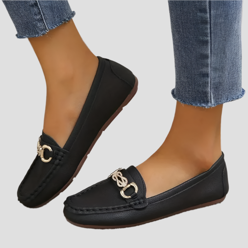 Elegante Loafers aus hochwertigem Leder für stilvolle Anlässe – Bequeme Slip-On-Schuhe 1
