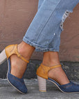 Elegante Plateauschuhe mit hohem Absatz 1