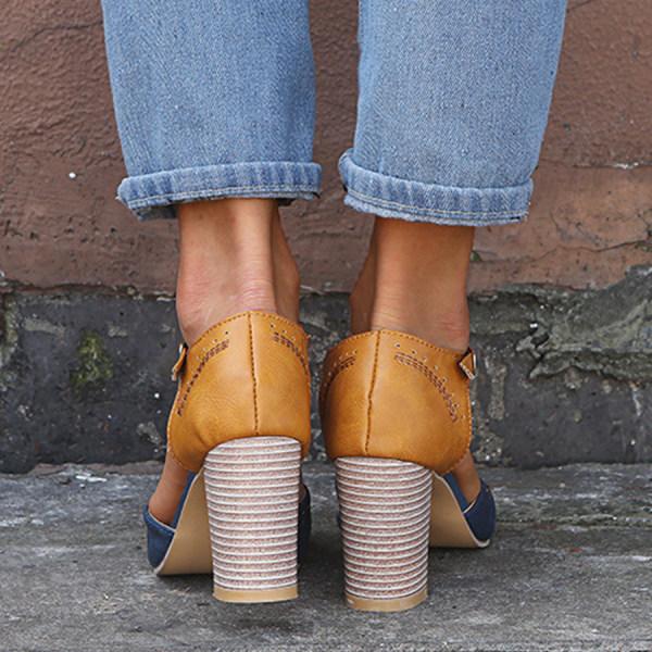 Elegante Plateauschuhe mit hohem Absatz 2