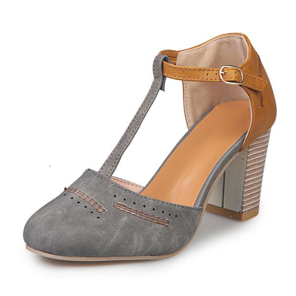 Elegante Plateauschuhe mit hohem Absatz 8