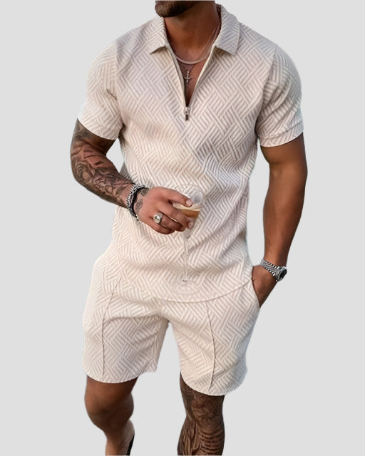 Elegantes Polo-Shorts Set für Sommerausflüge – Leicht und Modisch 1