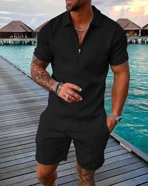 Elegantes Polo-Shorts Set für Sommerausflüge – Leicht und Modisch 2
