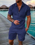 Elegantes Polo-Shorts Set für Sommerausflüge – Leicht und Modisch 3