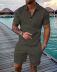 Elegantes Polo-Shorts Set für Sommerausflüge – Leicht und Modisch 4