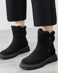 Elegante Samtstiefel für stilvolle Wintertage 2