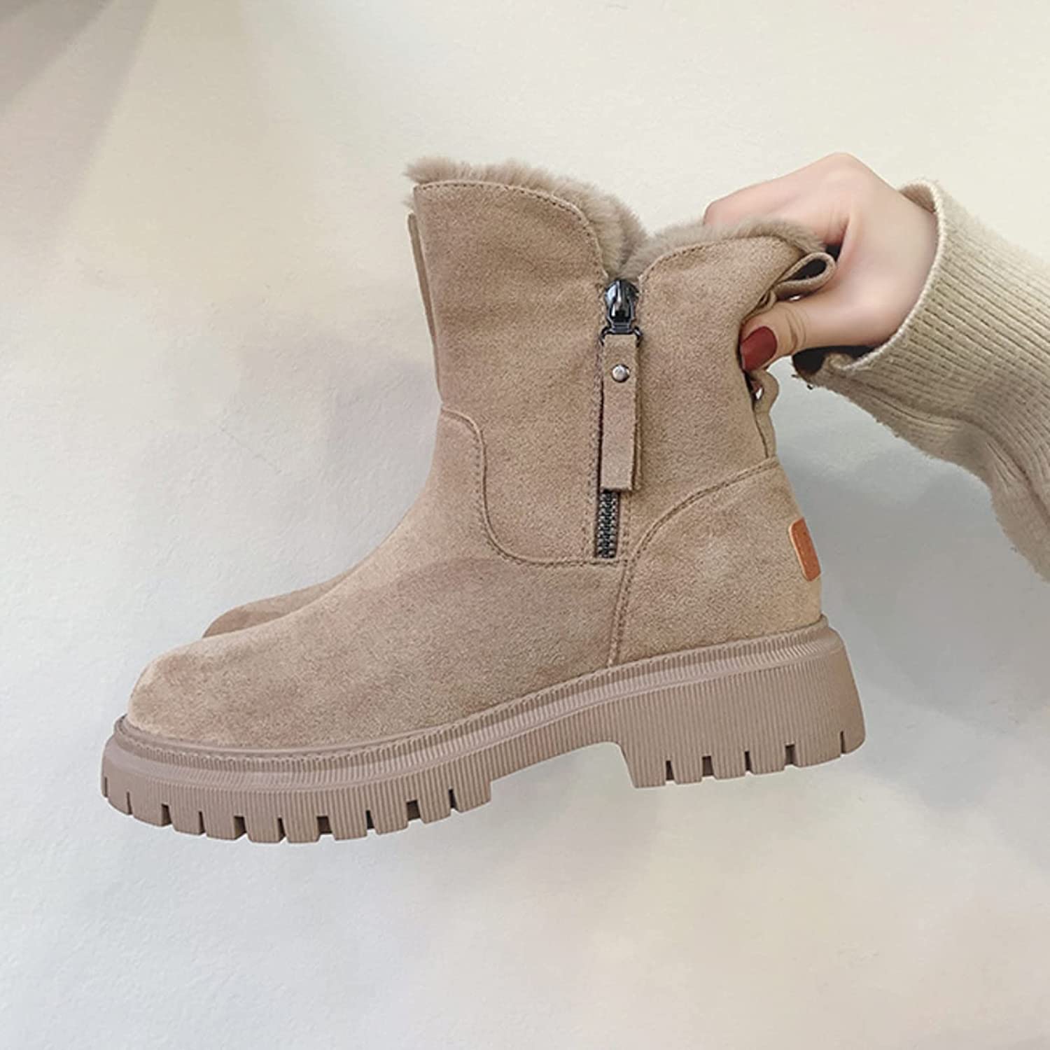 Elegante Samtstiefel für stilvolle Wintertage 4