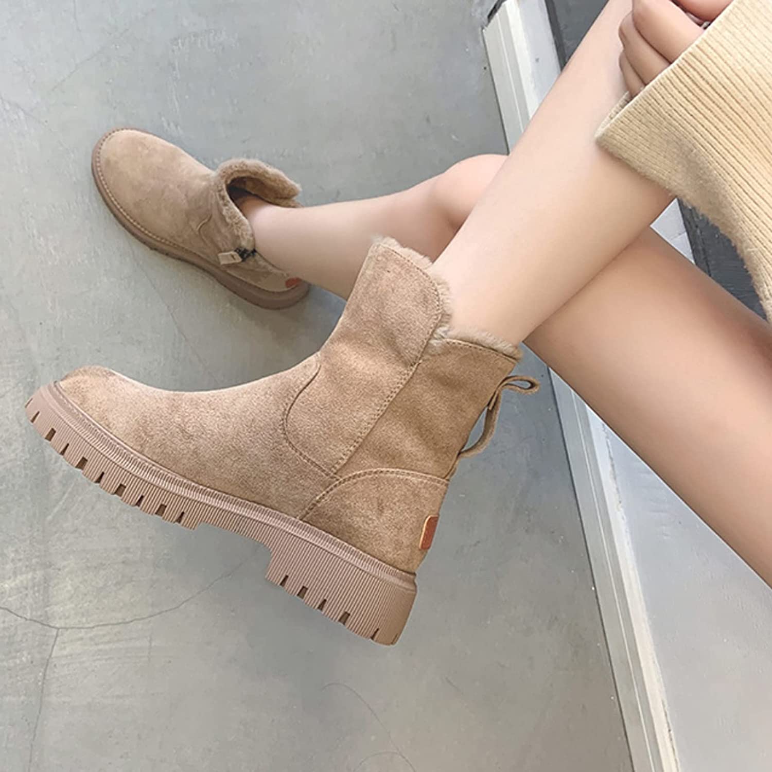 Elegante Samtstiefel für stilvolle Wintertage 7