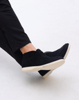 Elegante Wildleder Slipper Damen – Bequeme Mokassins mit Robuster Ledersohle für Jeden Anlass 2