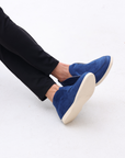 Elegante Wildleder Slipper Damen – Bequeme Mokassins mit Robuster Ledersohle für Jeden Anlass 8