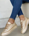 Elegante Sneakers mit Kettenleder-Details für Stil 2