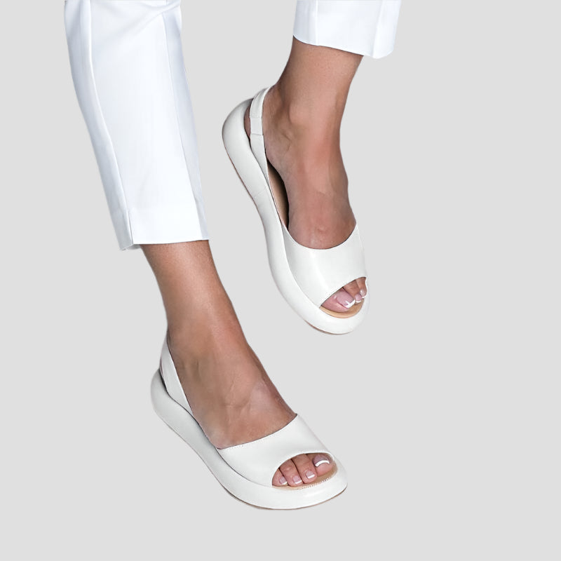 Elegante Sommerschuhe aus Leder mit Gepolstertem Fußbett – Bequem und Stilvoll für den Sommer 1
