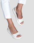 Elegante Sommerschuhe aus Leder mit Gepolstertem Fußbett – Bequem und Stilvoll für den Sommer 1