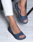 Elegante Sommerschuhe aus Leder mit Gepolstertem Fußbett – Bequem und Stilvoll für den Sommer 3