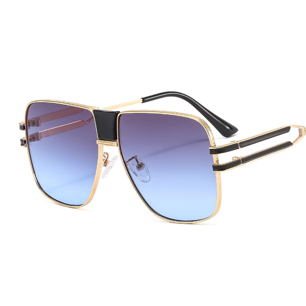 Elegante Sonnenbrille mit Farbverlauf für stilvolle Tage 1
