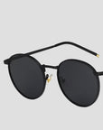 Elegante Sonnenbrille mit Rundgläsern für Stilbewusste 0