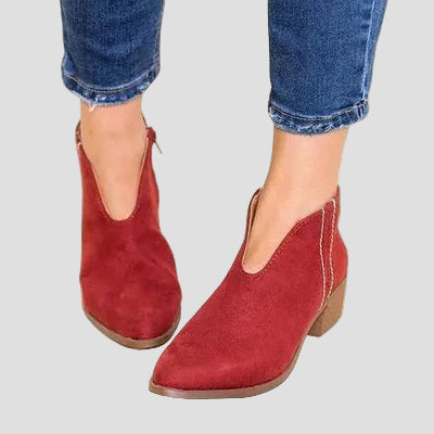 Elegante Stiefel mit verführerischem V-Ausschnitt 0