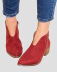 Elegante Stiefel mit verführerischem V-Ausschnitt 0
