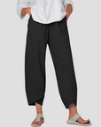 Elegante Damen Stoffhose mit schmeichelhaftem Schnitt und atmungsaktivem Material 1