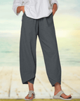 Elegante Damen Stoffhose mit schmeichelhaftem Schnitt und atmungsaktivem Material 3