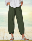 Elegante Damen Stoffhose mit schmeichelhaftem Schnitt und atmungsaktivem Material 4
