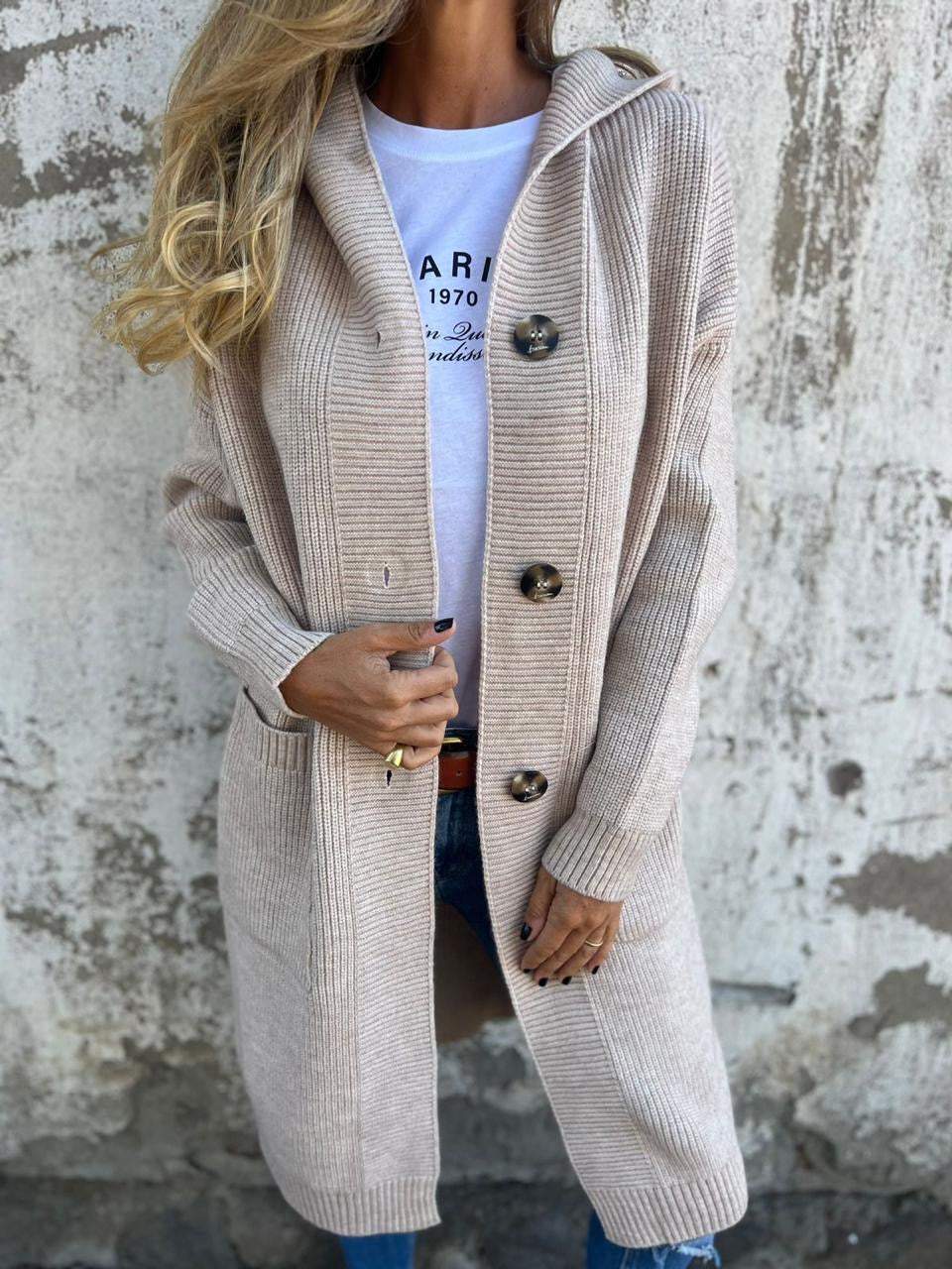 Elegante Strickjacke für stilvolle Übergänge 1