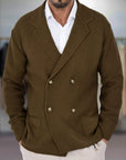 Elegante Strickjacke mit Blazer-Optik für besondere Anlässe 2
