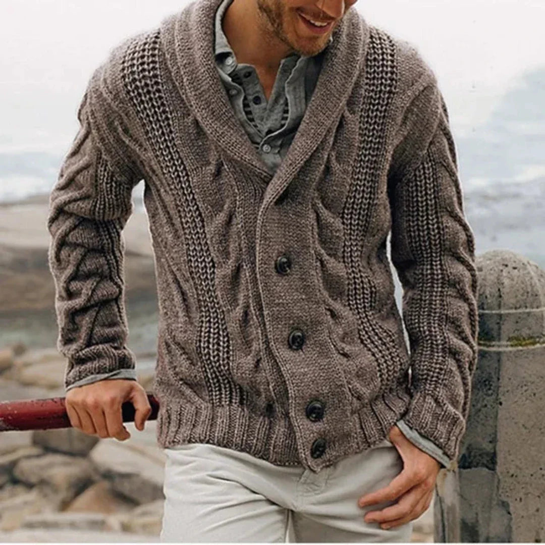 Elegante Strickjacke mit Knopfleiste für Stilbewusste 2