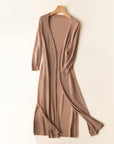 Elegante Strickjacke mit Offener Vorderseite 7