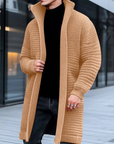 Elegante Strickjacke mit Stehkragen für Winter 1