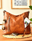 Elegante Vintage-Ledertasche für jeden Anlass 0