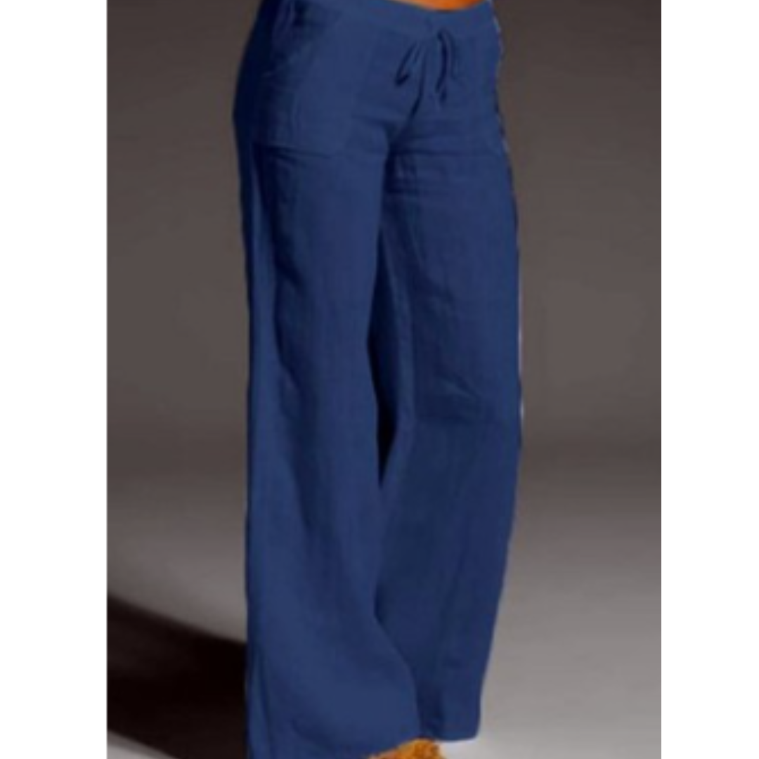 Elegante Damenhose aus Atmungsaktivem Stoff – Schmeichelhafte Passform für Jeden Anlass, Weit und Bequem 3