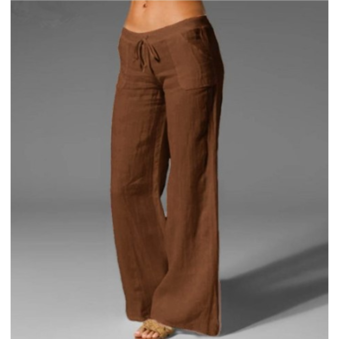 Elegante Damenhose aus Atmungsaktivem Stoff – Schmeichelhafte Passform für Jeden Anlass, Weit und Bequem 6