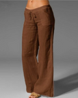 Elegante Damenhose aus Atmungsaktivem Stoff – Schmeichelhafte Passform für Jeden Anlass, Weit und Bequem 6