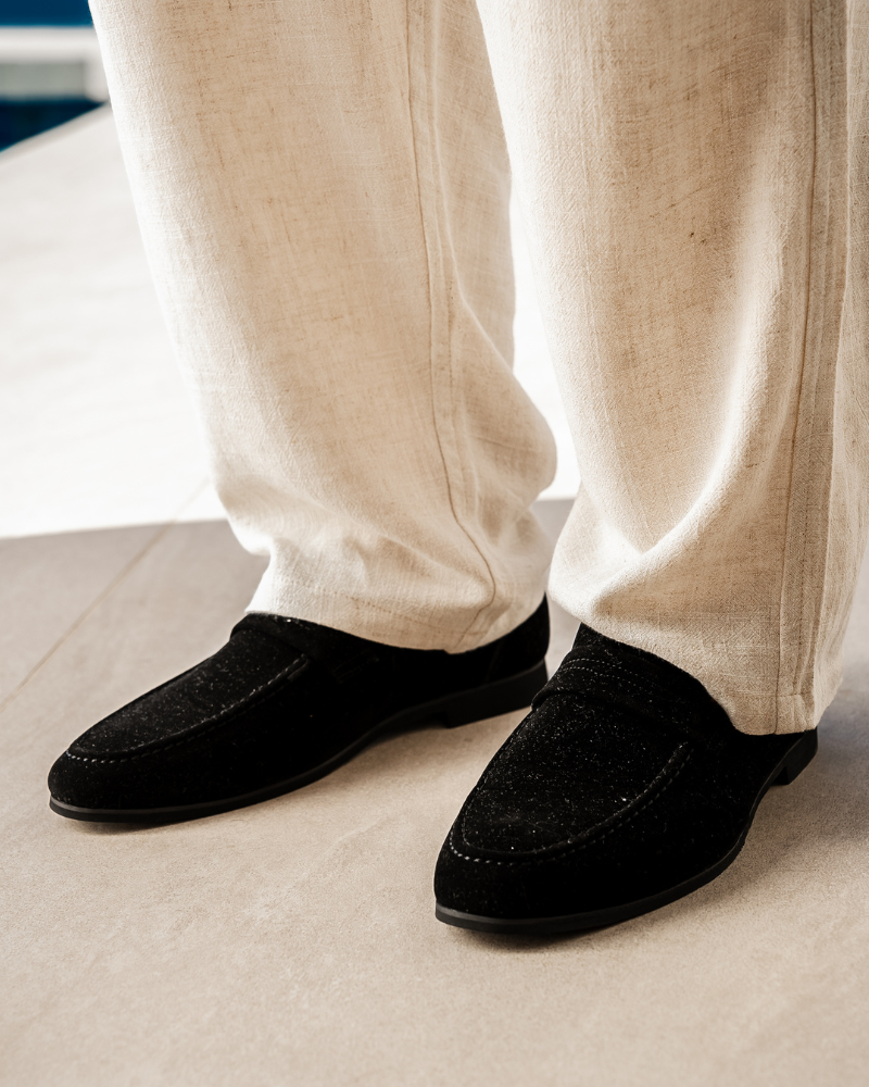 Elegante Wildleder Loafer für Herren – Komfortable Slipper mit zeitlosem Design 2
