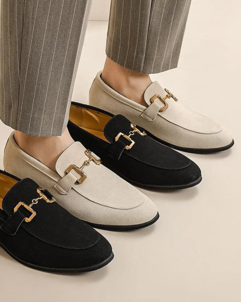 Elegante Wildleder Slipper Herren – Komfortable Loafers für Stil und Vielseitigkeit, Hochwertige Mokassins für jeden Anlass 5